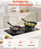 Sada litinových pánví VEVOR (205 / 265 / 310 mm), odolná Náhled obrázku produktu 6
