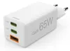 Caricabatterie rapido, GaN, 2x USB-C PD, 1x USB-A QC, mini Anteprima dell’immagine prodotto 1