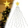 SALCAR 2m 280 luci LED per albero di Natale con 8 ghirlande Anteprima dell’immagine prodotto 1