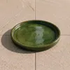 Untersetzer aus Keramik Provencelia Tropengrün, Ø25 cm x H5 Produktbild-Vorschau 1