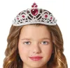 Prinsessen Tiara, diadeem, carnaval, hartvormige juwelen, Productafbeelding-voorbeeld 1