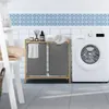 LARS360 Bac à linge en bambou avec étagère - Bac à linge Voir les images du produit 11
