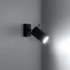 Nástenné svietidlo RING čierne 1xGU10 10W oceľ 8x16x8cm Náhľad obrázku produktu 11