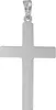 trendor 21314 Herren-Anhänger Kreuz 925 Silber Rhodiniert 28 mm 2 Produktbild-Vorschau