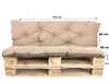 Set di cuscini per pallet 120x60x60cm, cuscino per pallet Anteprima dell’immagine prodotto 2