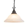 Reality|Trio Suspension Plafonnier, style campagnard, verre Voir les images du produit 4