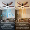 Ventilatore da soffitto Ø106 cm con illuminazione a LED, Anteprima dell’immagine prodotto 10