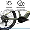 Zündapp X900 E Bike Mountainbike 27,5 Zoll khaki Produktbild-Vorschau 7