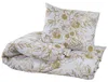 vidaXL Bettwäsche-Set Weiß und Braun 140x200 cm Baumwolle Produktbild-Vorschau 3