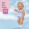 Calcetines para bebé Zapf, diseño de oveja, 2 pares, 43 cm Vista previa de la imagen del producto 9