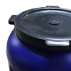 Beczka 200L z zakręcaną pokrywą, spożywcza, niebieska Podgląd zdjęcia produktu 1