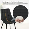 Lot de 2 chaises de salle à manger, fauteuil rembourré en Voir les images du produit 5