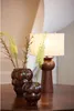 Light & Living - lampenschirm - Disli - beige - textil - Ø Produktbild-Vorschau 3