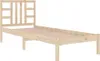 vidaXL Massivholzbett 75x190 cm Produktbild-Vorschau 4
