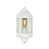 LIVORNO Maritime Außenlampe Wand Aluminium in Weiß Glas Produktbild-Vorschau 5