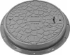 Schachtdeckel DN600 Kunststoff + Rahmen Ø 800 mm und Produktbild-Vorschau 1