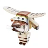 A toy airplane with zebra-like stripes and a friendly face. Produktbild-Vorschau