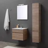 Mobile bagno sospeso da 60 cm con cassetto, specchio e Anteprima dell’immagine prodotto 1