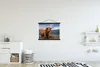 MuchoWow® Textilposter Schottische Highlander - Himmel - Produktbild-Vorschau 2