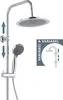 SCHÜTTE Duschset AQUASTAR, Duschsystem mit Regendusche und Produktbild-Vorschau 6