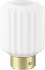 LED stolová lampa - H 19 cm - Mosadz - Biela - Sklo - Kov - Náhľad obrázku produktu 1