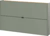 Armoire à chaussures Elton | 140 x 19 x 85 cm | Design vert Voir les images du produit 1