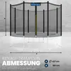 KIDUKU Rete di ricambio per trampolino Ø 427 cm - 6 aste Anteprima dell’immagine prodotto 5