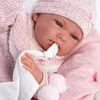 Babypuppe 73860 Nica auf rosa Decke 38cm Produktbild-Vorschau 3