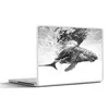 MuchoWow® Laptop Aufkleber Sticker Cover Wal - Wasser - Produktbild-Vorschau 1