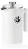Coffee Fox Luxus French Press 1000 ml Weiß - Eleganter Produktbild-Vorschau 1
