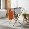 Séchoir à linge Relaxdays, pliable, 8 barres, H x l x P : Voir les images du produit 2