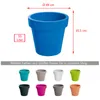 Prosperplast Round Lofly 49x49x45.5 Cm Blumentopf Weiß  Produktbild-Vorschau 7
