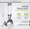 Juskys Treppensackkarre klappbar & bis 80 kg - für Treppen Produktbild-Vorschau 3