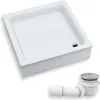 BADLAND Duschwanne Quadratisch Grawello 80x80x26 cm mit Produktbild-Vorschau 1