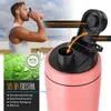 Arendo Proteinshaker Edelstahl 500 ml, Eiweißshaker mit Produktbild-Vorschau 3