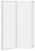 vidaXL Duschwand 117x120 cm 3 Paneele Faltbar Produktbild-Vorschau 6