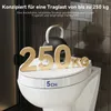 CECIPA WC-Sitz ,O-Form WC-Erhöhung 5 cm ,Verdickter Produktbild-Vorschau 5