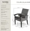 TecTake 404806, Poliester, Guma, Szary Podgląd zdjęcia produktu 23