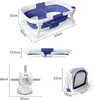 Baby Badewanne Faltbare Babybadewanne mit Thermometer, Produktbild-Vorschau 7