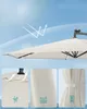 SONGMICS Ampelschirm 350 cm, mit Beleuchtung,  UV-Schutz Produktbild-Vorschau 5