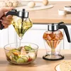 Honigspender aus Glas, Tropffrei mit 200 ml, Klarglas mit Produktbild-Vorschau 3
