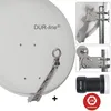 DUR-line Select 75/80cm Komplettanlage hellgrau + Single Produktbild-Vorschau 4