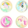 com-four® 30-teiliges Mitgebsel Set mit Einhorn Motiven für Produktbild-Vorschau 9