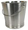 A stainless steel bucket with a handle is shown against a white background. Produktbild-Vorschau