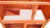 Kleintierstall aus Holz in Braun, ideal für Kaninchen Produktbild-Vorschau 5
