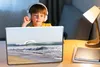 MuchoWow® Laptop Aufkleber Sticker Cover Strand - Wellen - Produktbild-Vorschau 3