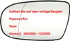 Spiegel Spiegelglas Außenspiegel Glas Links passend für Produktbild-Vorschau 3