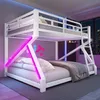 Etagenbett 140x200 cm oben und 160x200 cm unten, Metallbett Produktbild-Vorschau 3