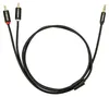 Klinke 3,5mm auf 2 Cinch Stecker, AUX Audio Stereo Kabel Produktbild-Vorschau 4