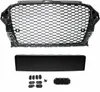 Wabendesign Kühlergrill Wabengrill Glanz passend für Audi Produktbild-Vorschau 3